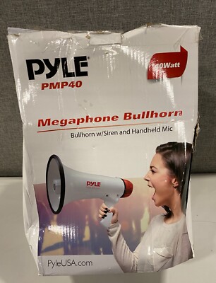 PYLE PMP40 40-Watt Professional Megaphone/Bullhorn
