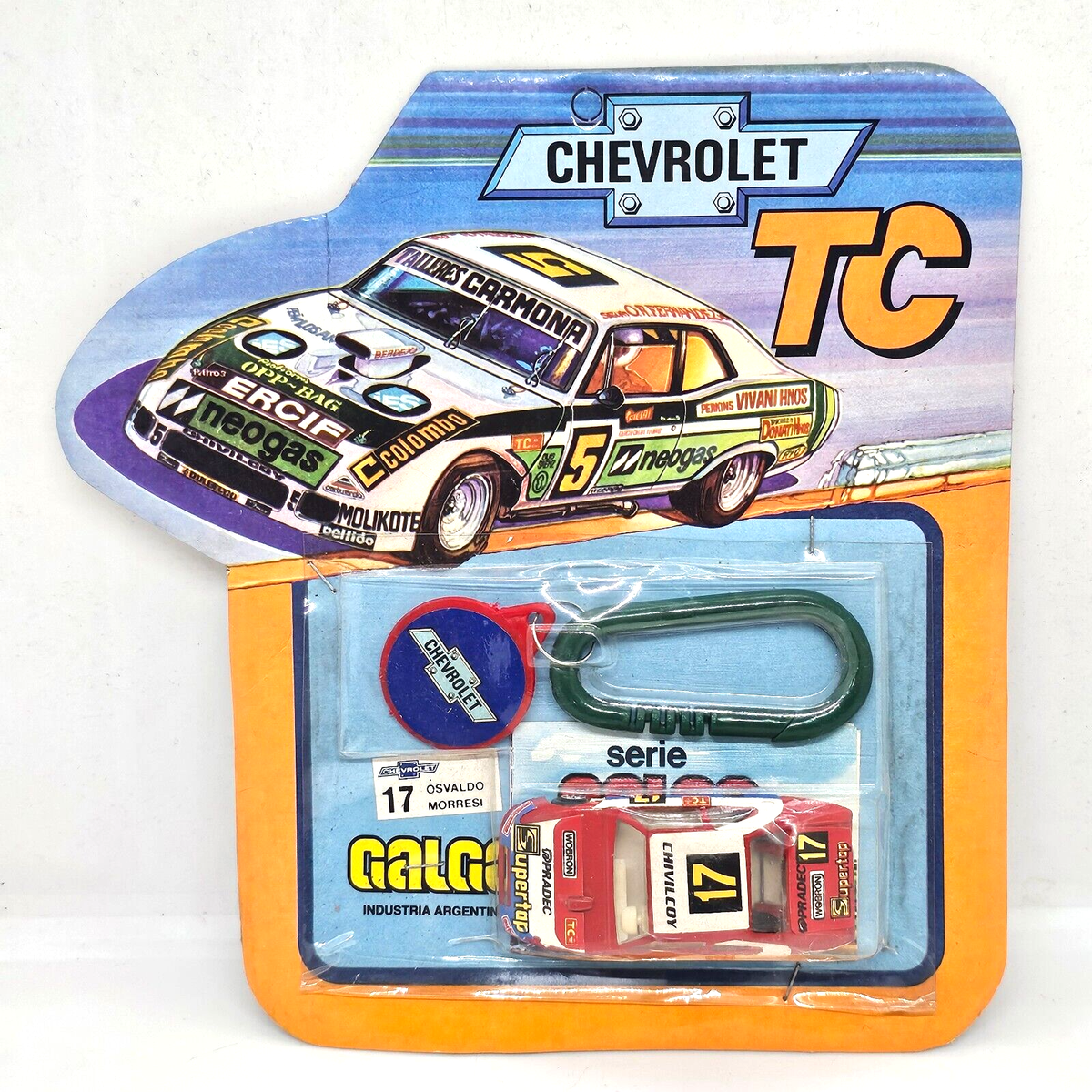 TC RACING CHEVROLET CHEVY OSVALDO MORRESI DIE-CAST METAL BRAND