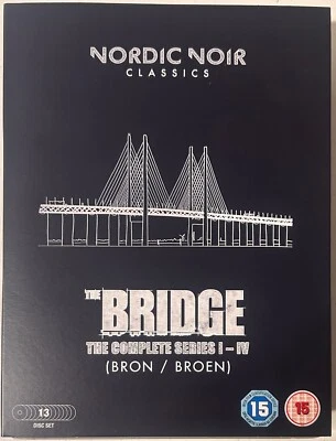 Nordic Noir Classics - The Bridge Complete Series 1-4 (DVD) New Sealed