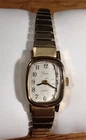 Vintage Ladies Timex Wristwatch Goldtone Expansion Bracelet Band