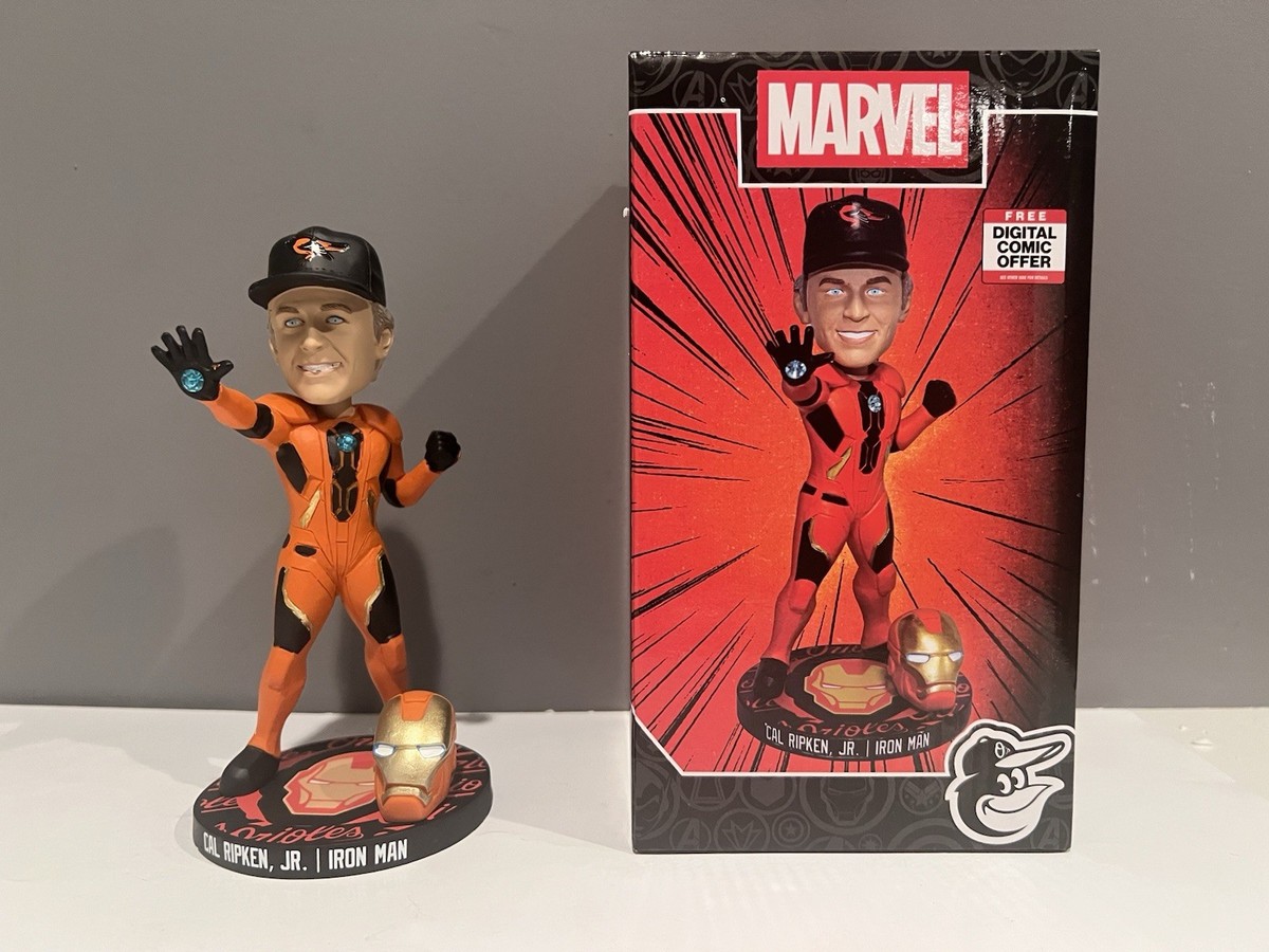 Orioles Bobblehead Rubenstein Cal Ripken Ironman Gunnar Henderson