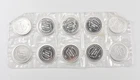Lot (10) 1986 Montana Treasure State 1 Oz Silver Round Johnson Matthey *0288