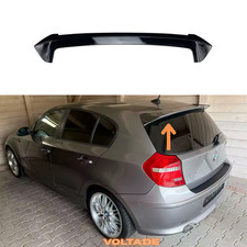 Heckspoiler Schwarz Gl�nzend f�r BMW 1er E81 E87 2004-2011 Dachspoiler