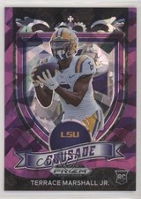 2021 Panini Prizm Draft Picks Crusade Purple Ice 104/149 Terrace Marshall Jr 0b2