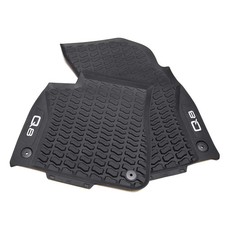 Tappetini Originali Audi Q8 4M in gomma dal 2019 anteriori nero 4M8061501 041