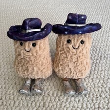 2025 Jellycat Amuseables Peanut Space Rodeo Outfit Korea Exclusive Doll