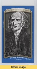 2017 Goodwin Champions Black & White Mini Royal Blue James Madison #104 READ 0e3