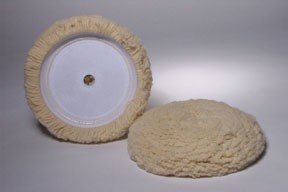 Hi Tech Industries HB175 Wool Compound Pad 7.5'' X 1.5'' Pile Height for Velcro