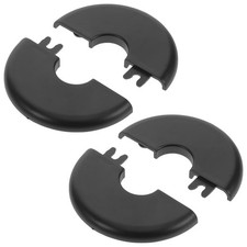 2 Pcs Covers for Wall Plastic Hole Hose Bib Mounting Plate Cap Shower