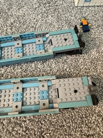 LEGO Creator Expert Maersk Train 10219 Mostly Complete Used W/ Instructions Rare