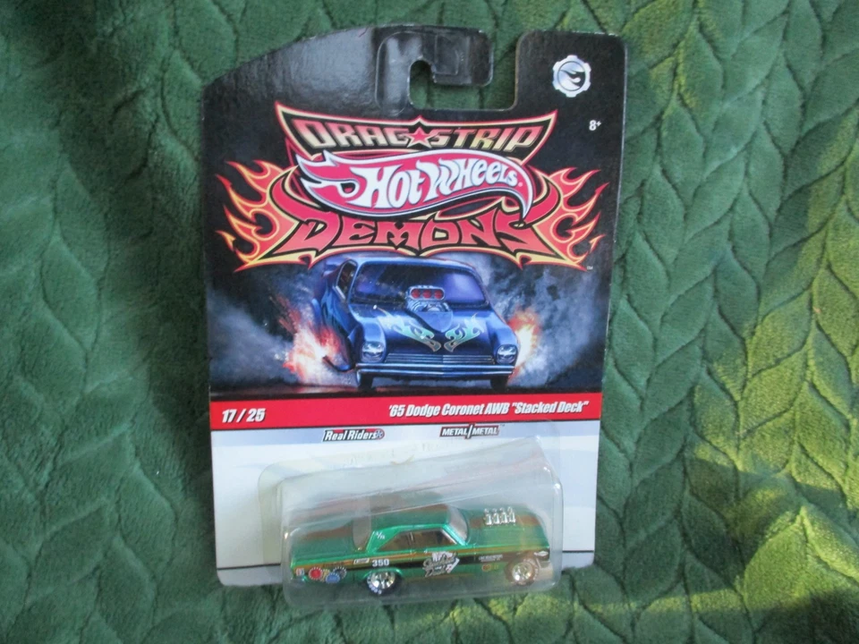Hot Wheels Drag Strip Demons '65 Dodge Coronet AWB "Stacked Deck" - Image 2 of 4
