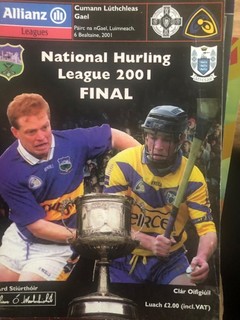 GAA 2001 NHL Tipperary v Clare