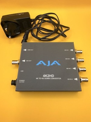AJA 4K2HD 4K/UHD zu 3G/HD/SD-SDI und HDMI Down Konverter
