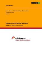 Zionism And The British Mandate Daniel MüLler