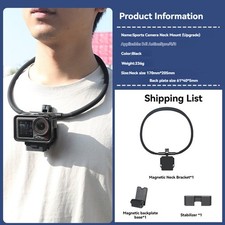 Magnetic Neck Mount Action Camera for DJI NANO/Action 5 Pro/Action 6