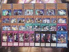 YuGiOh Mazzo Ghostrick Competitivo 45 Carte Alucard Jiangshi Bud Completo + Bonus