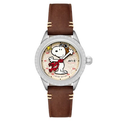 AVI-8 FLYBOY Airmaster 40 Meca-Quartz Peanuts Snoopy Flying Ace Limited Edition