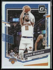 Jalen Brunson 2023-24 Donruss Optic #158 Holo