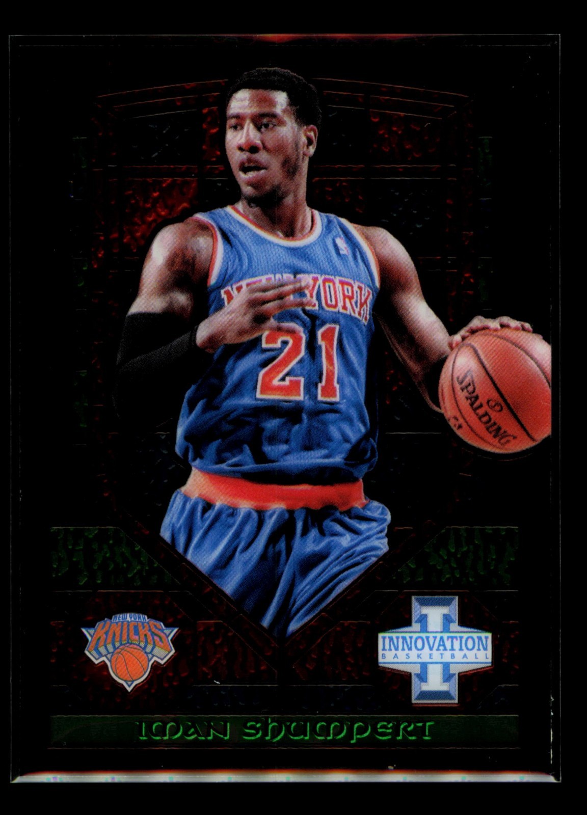 2013-14 Panini Innovation - Stained Glass Iman Shumpert #27 New York Knicks