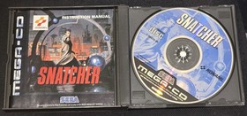 Sega Mega CD Snatcher PAL Version Complete with Manual