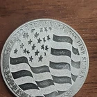 Golden State Mint Patriotic Round Quarter Troy Ounce .999 Fine Silver Bullion