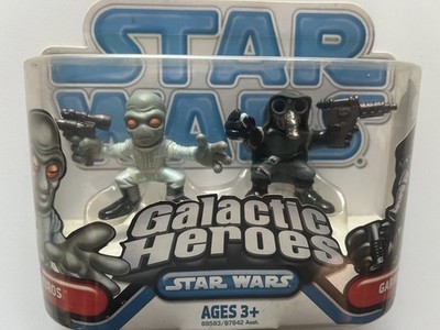 Star Wars Galactic Heroes (2007) Duros & Garindan Hasbro Figurenset