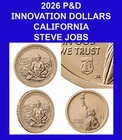 2026 P&D California American Innovation Dollar Uncirculated *Pre-Sale* 5/12/26