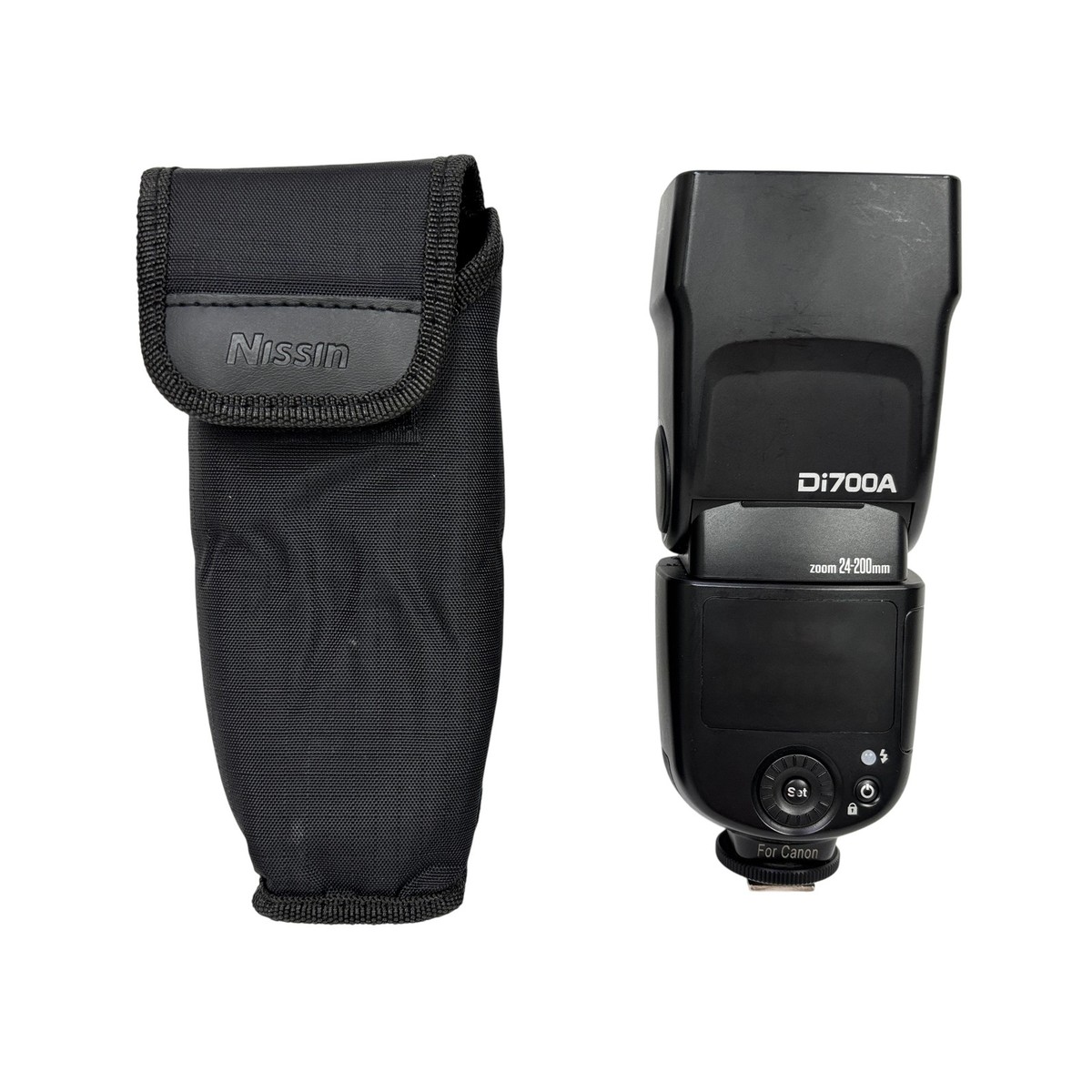 Nissin Di700A Zoom 24-200mm Tiltable Rotatable Camera Flash | eBay