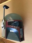 Boba Fett 2009 Hasbro Star Wars Talking Helmet Mandalorian Complete Tested Works — photo 3