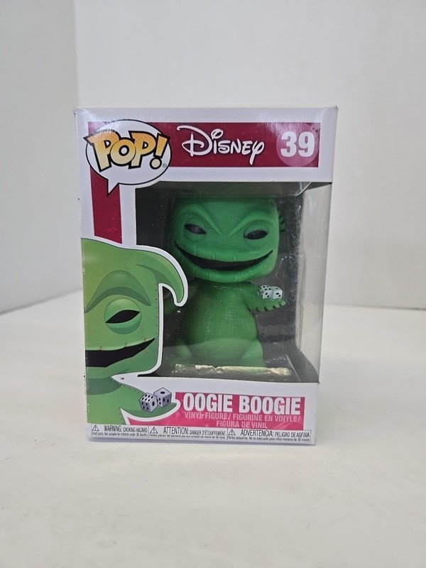 Funko POP Disney Store Nightmare Before Christmas Oogie Boogie 39 First Box!!!!!