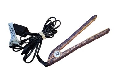 CHI Ultra CHI GF8164 Ceramic Flat Iron 1 in Purple Gold Hair Straightener
