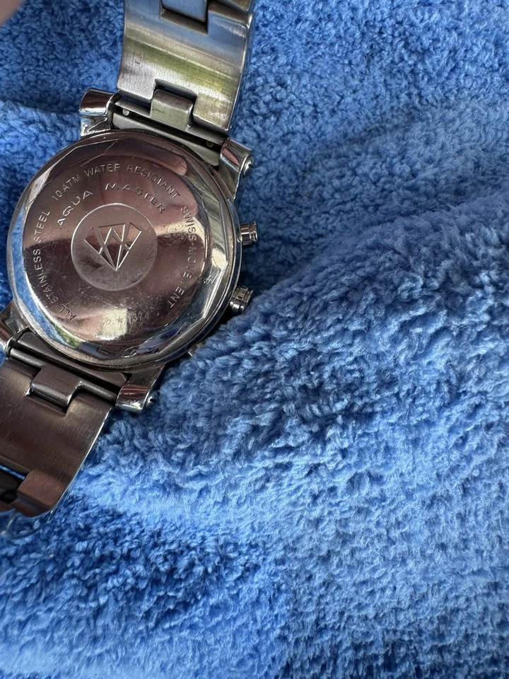 Diamond Watch! Aqua Master Watch: Mens Diamond Power Watch 3.50ct - Image 4 of 4