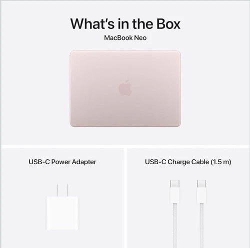 NEW SEALED 2026 Apple MacBook Neo 13" Bush/Pink 8GB MEMORY 256GB A3404