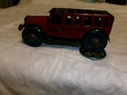 Vintage Marx Liberty Bus Tin Toy Friction No. 62