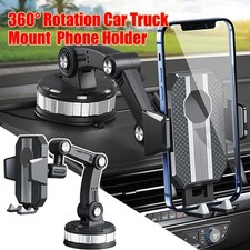 360 Car Truck Mount Phone Holder Stand Dashboard/Windshield For Cell Phone New