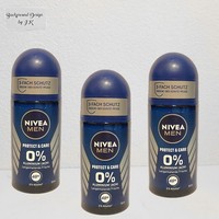 3X 50Ml Nivea Men Protect & Care Deo Roller 48H Deodorant Roll On Ohne Aluminium
