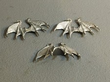 A33851 WARHAMMER 40K TYRANIDS BITS LOT METAL GARGOYLE WINGS 3 PK GW
