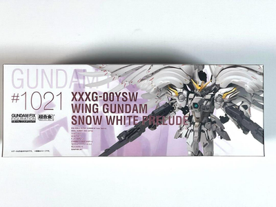 Bandai Wing Gundam Zero Snow White Prelude Fix Figuration Metal