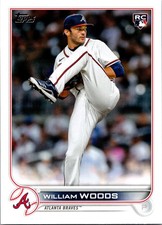 2022 TOPPS BASEBALL #US195 WILLIAM WOODS