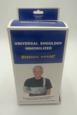 Universal Shoulder Immobilizer Brace SG001 Moderate Support Fits 52 Inch Chest X