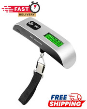 New Luggage Scale 110lb 50kg Portable Travel LCD Digital Hanging Weight