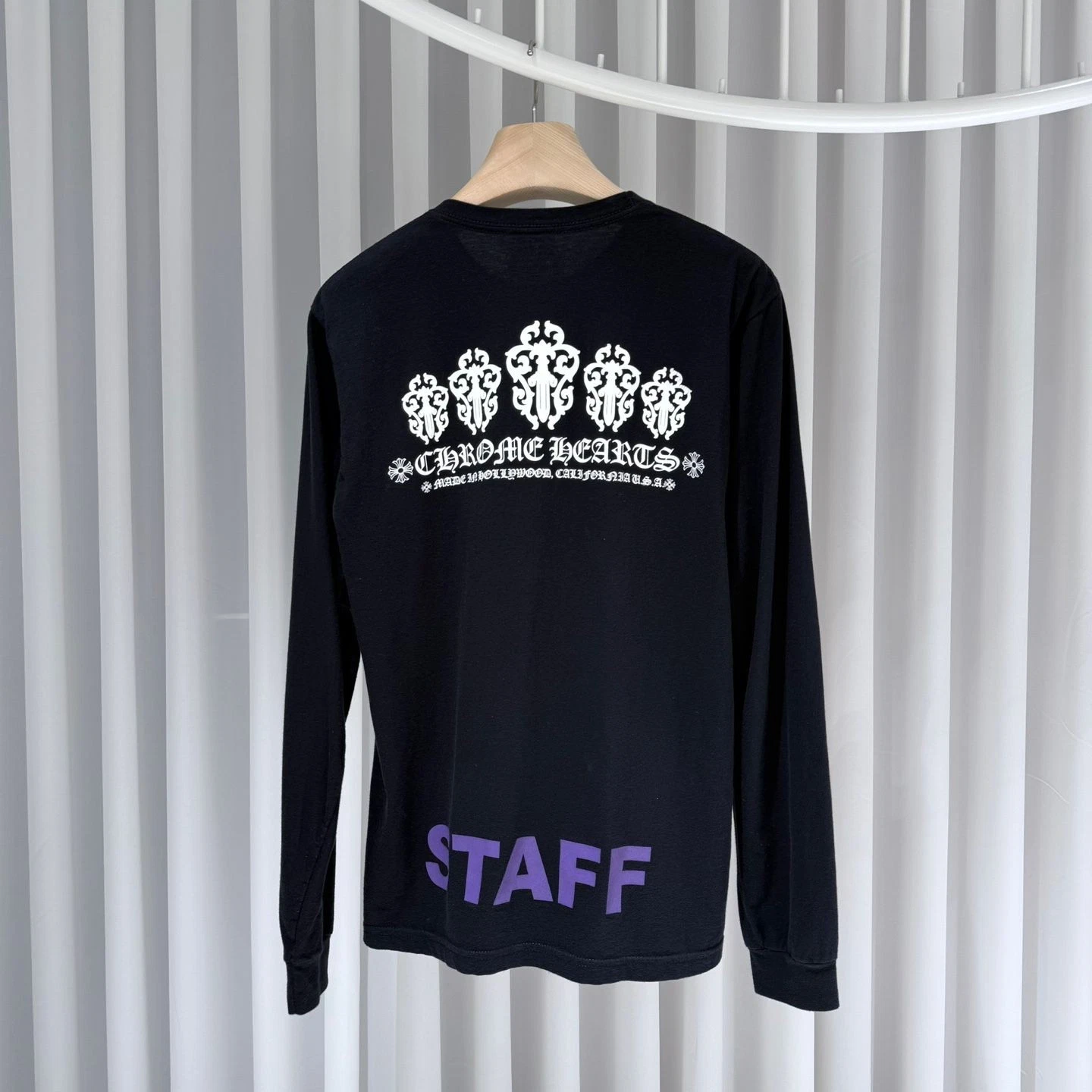 CHROME HEARTS Cromo Cuori M Staff Pugnale Monogramma Manica Lunga 135485359