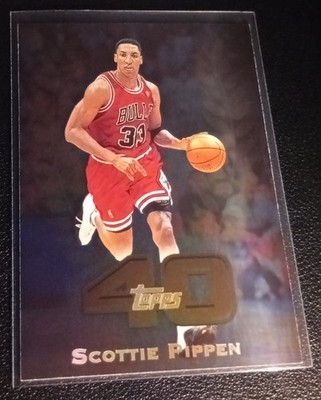 1997-98 Topps #T40-40 Topps 40 Scottie Pippen