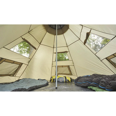 Weatherproof Guide Gear 10' x 10' Teepee Tent For 2 People Includes Carry Bag