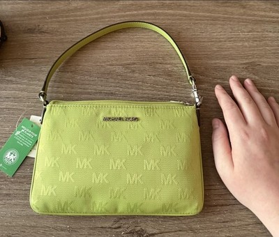 Michael Kors Jet Set Small Lime Green Shoulder Bag NWT