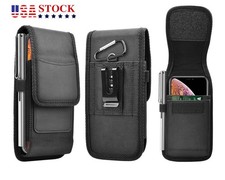 Phone Holster For iPhone 17 16 16E 15 14 13 Pro Max Belt Clip Pouch Nylon Case