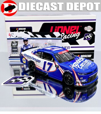 CHASE ELLIOTT 2024 CHARLOTTE WIN RACED VERSION HENDRICKCARS.COM 1/24 ACTION