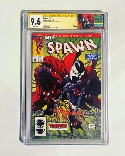 Spawn 231 CGC 9.6 SS Signed by Todd McFarlane Spider-Man 1 Homage | eBay