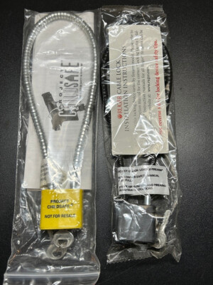 Gun Lock Ruger Project Childsafe Firearm Safety Cable Lock Brand New Lot of 2