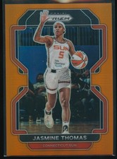 Jasmine Thomas 2022 Panini Prizm WNBA Orange Prizm /49 #27